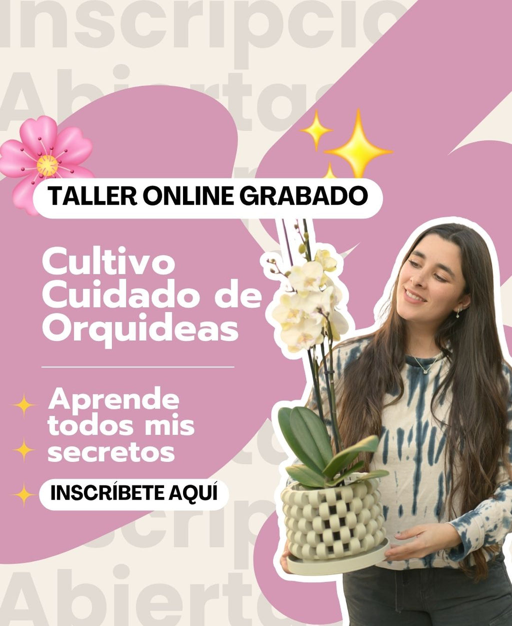 Taller Orquídeas Online VERSIÓN GRABADA