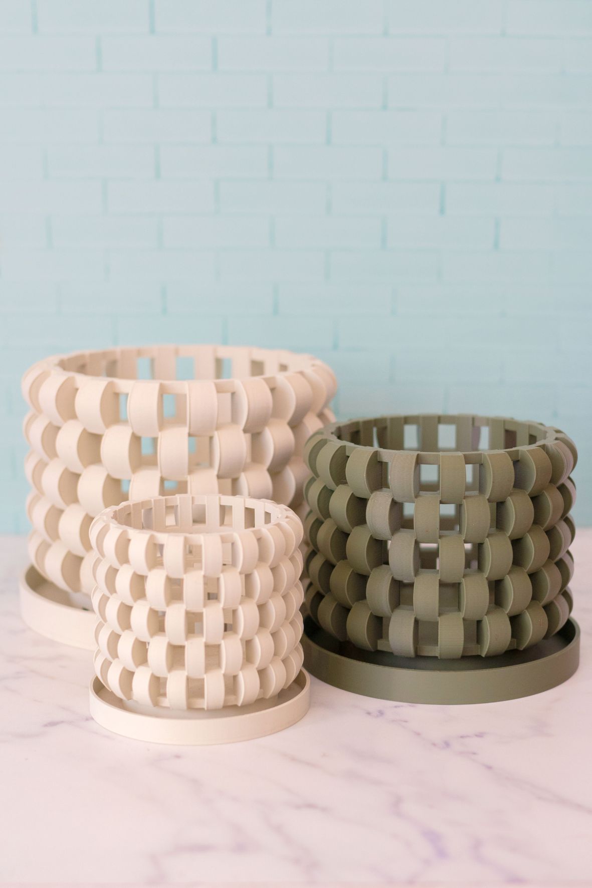 Maceta Orquídea 3D "Sinol"