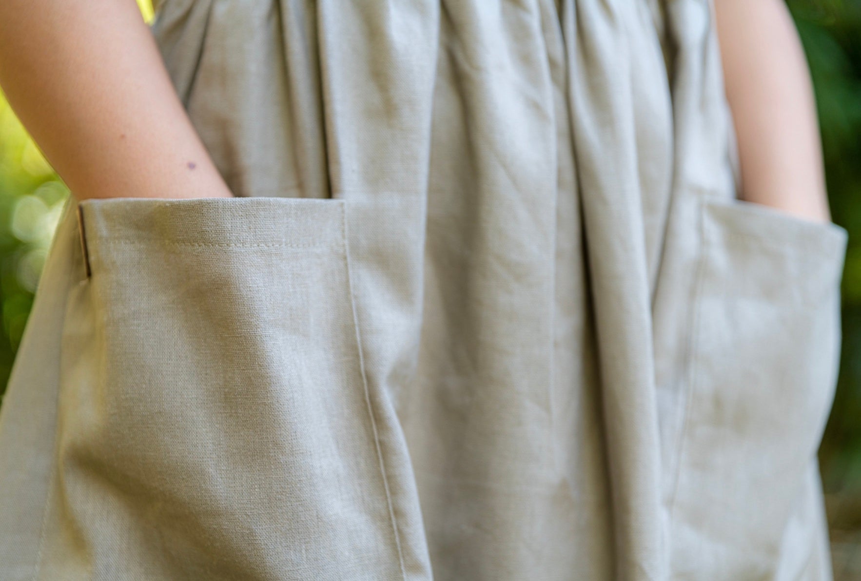 Delantal Lino Visón