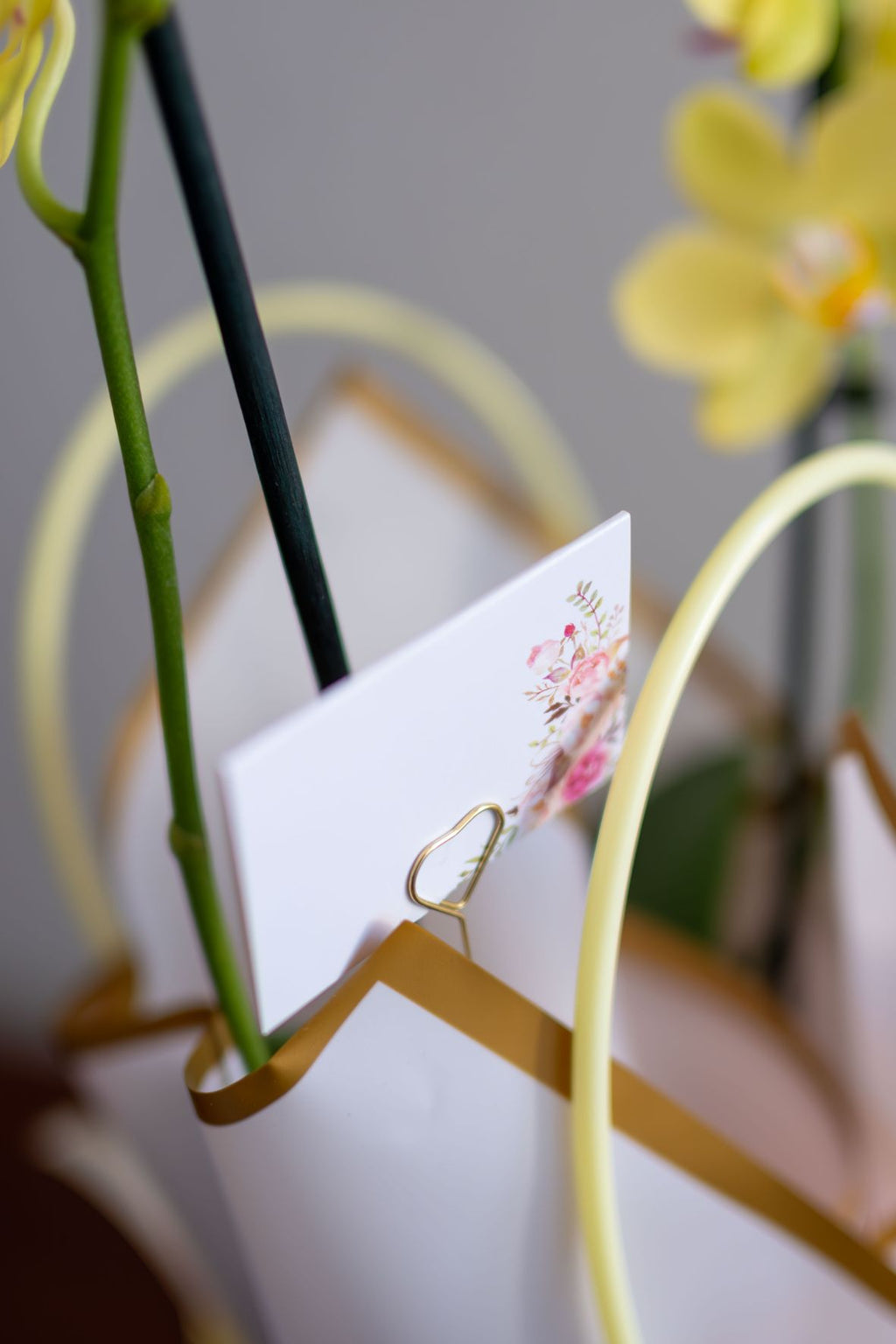 Arreglo Orquídeas "Raggio di Sole"