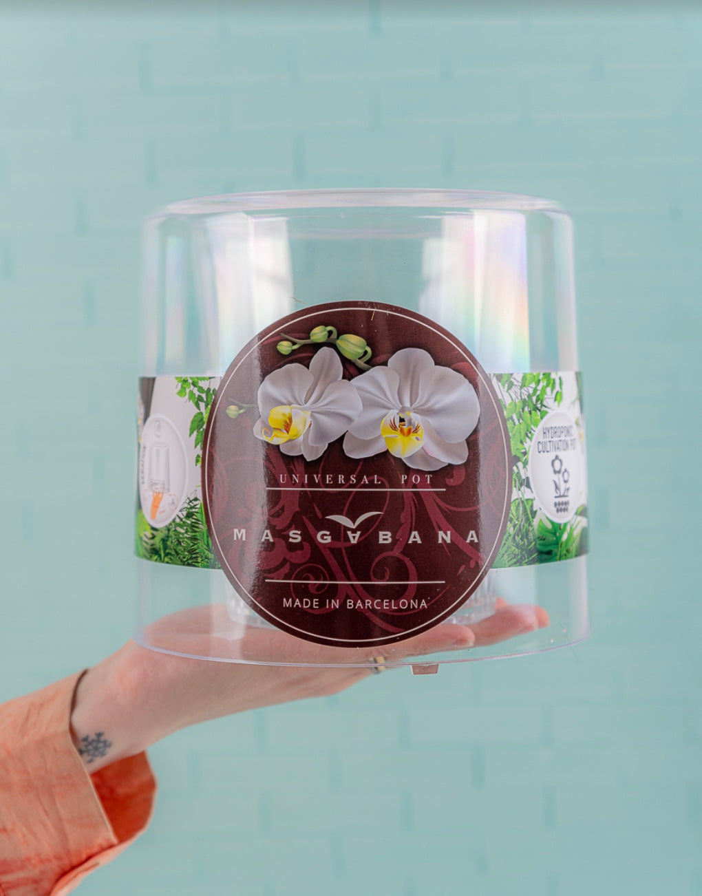 Maceta Orquídea Masgabana M130