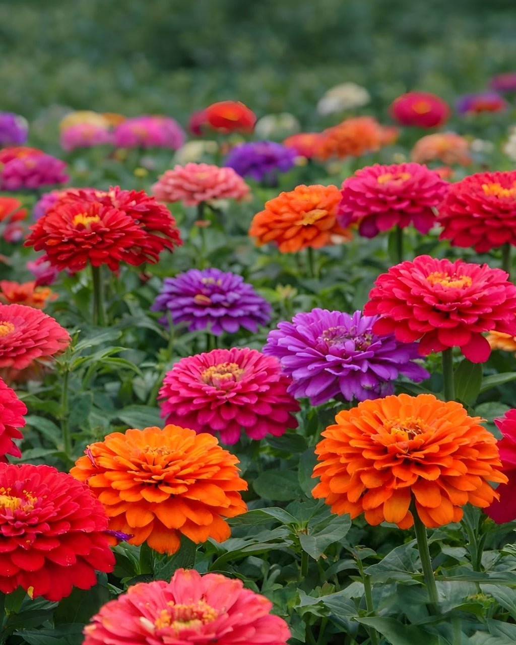 Semillas de 'Zinnia Gigante Doble' Rocalba