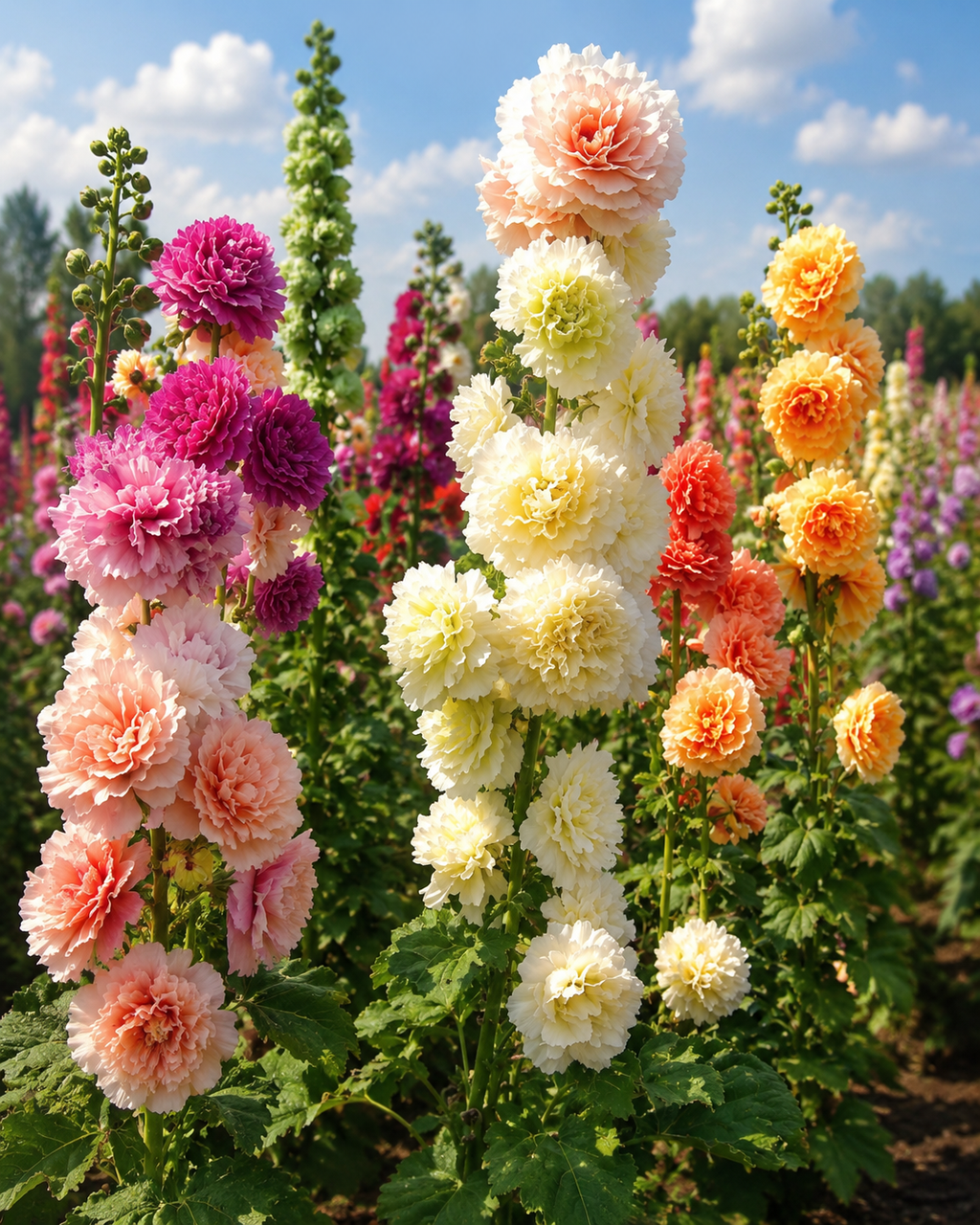 Semillas de Malva Real 'Doble Charter' Rocalba