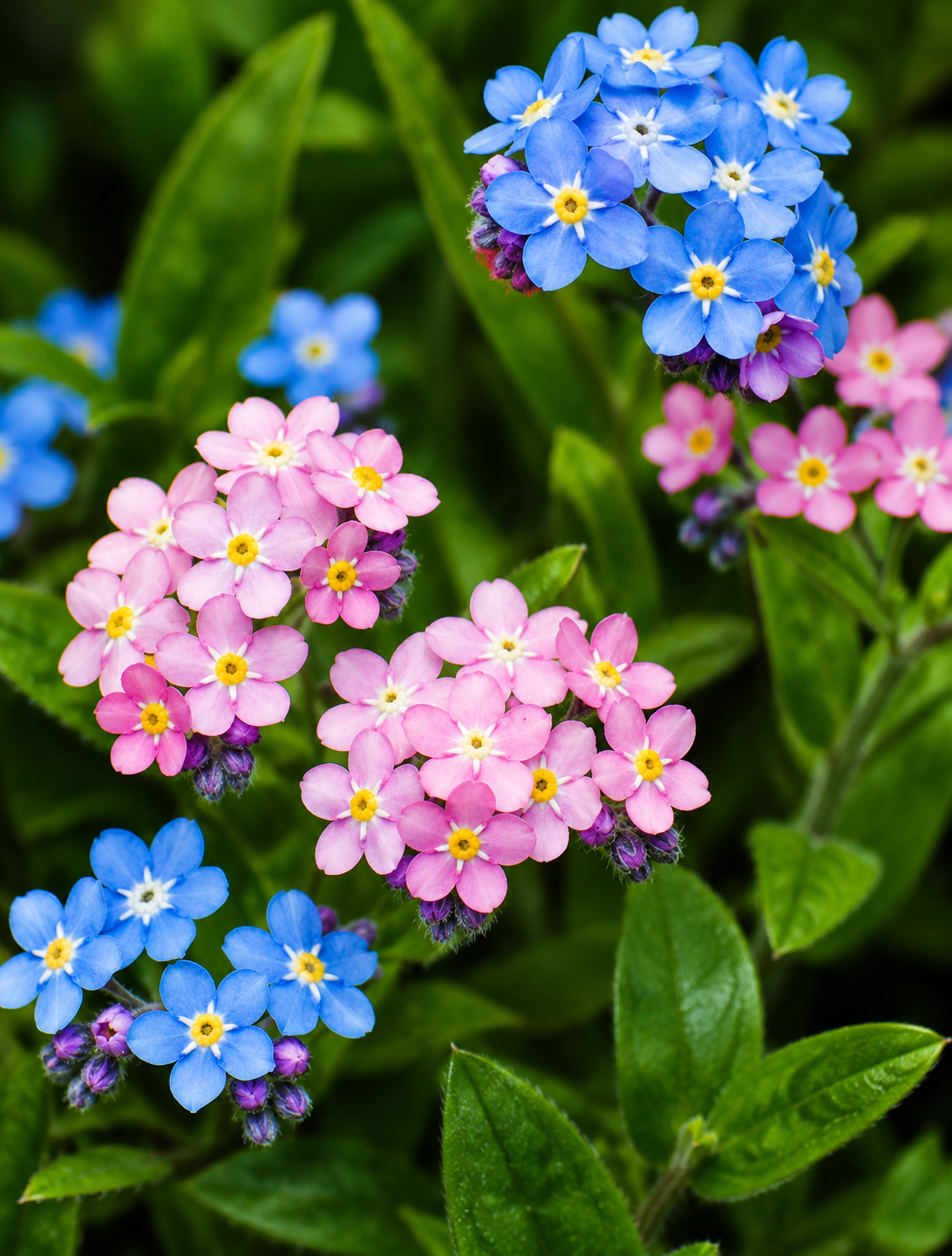 Semillas de Myosotis "No me olvides" Mix colores - Rocalba