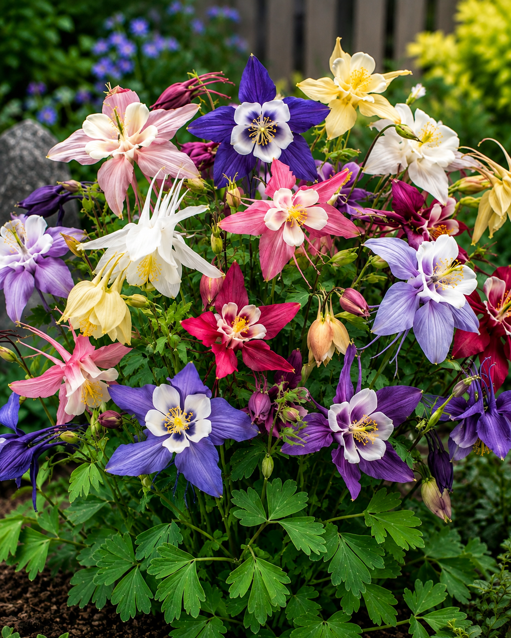Semillas de Aquilegia 'Ancolia Mac Kana' Rocalba