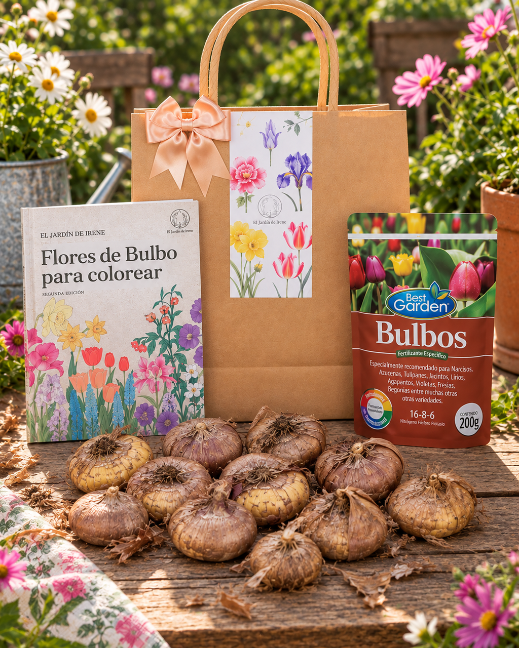 Pack de Regalo "Bulbos Para Mamá"