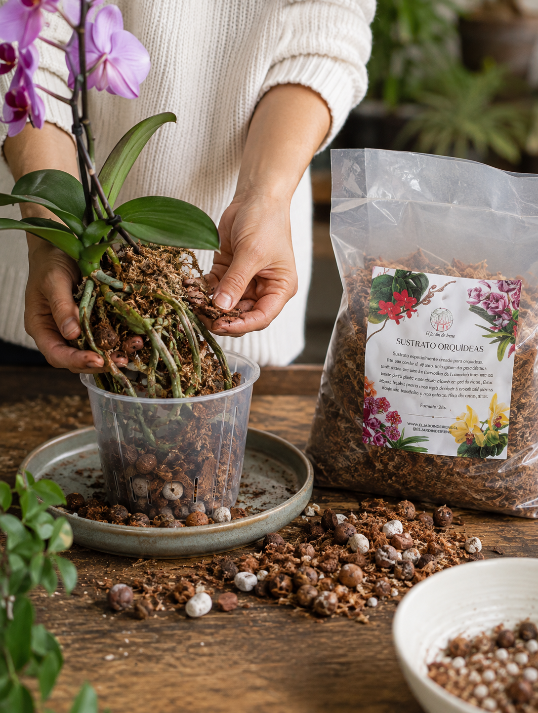 Sustrato Premium Orquídeas