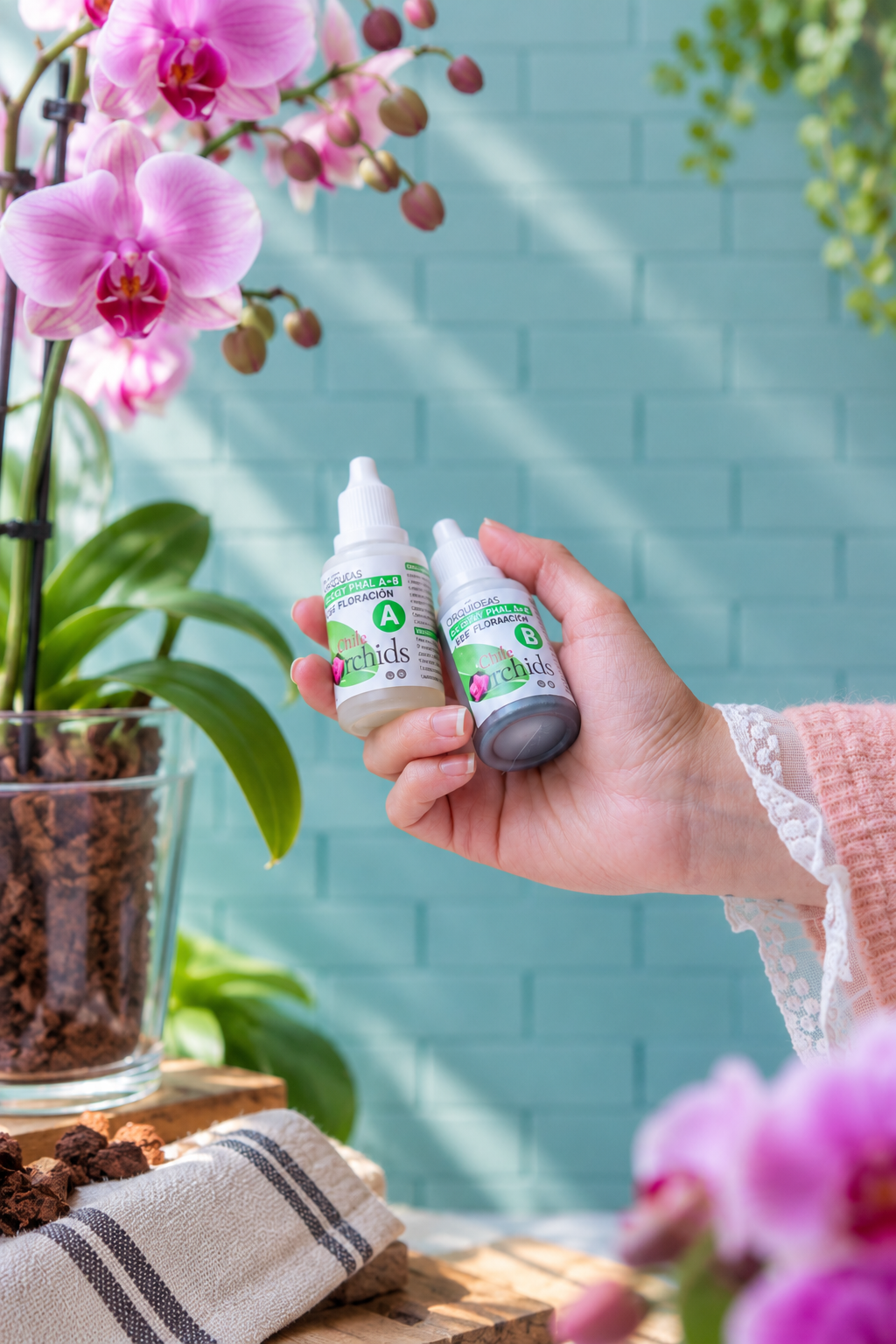 Fertilizante para Orquídeas A+B