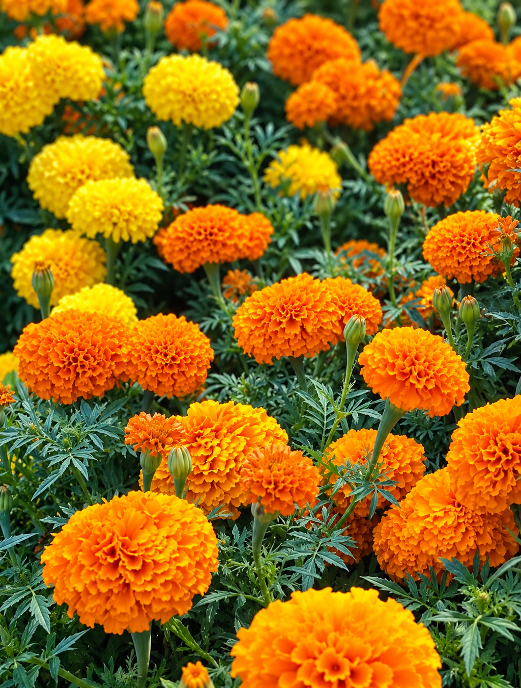 Semillas de Tagete Doble Sunset (Clavelón de la India) Rocalba