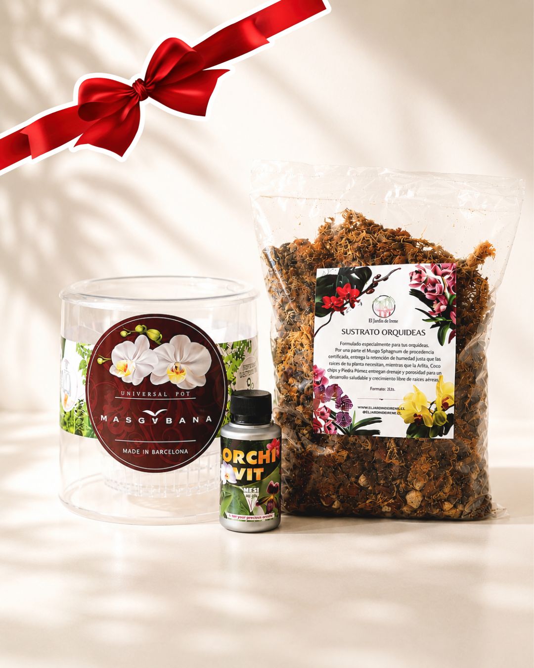 Pack Trasplante Orquídea PREMIUM