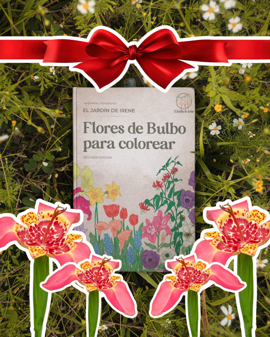 Libro "FLORES DE BULBO" + Bulbos de regalo
