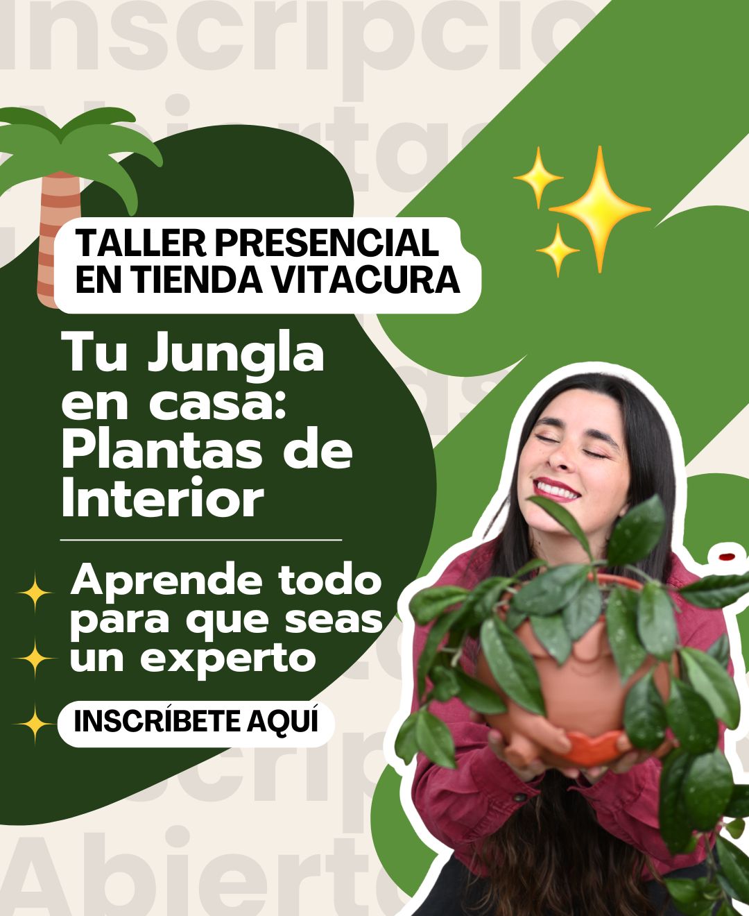 Taller PRESENCIAL "Plantas de Interior"