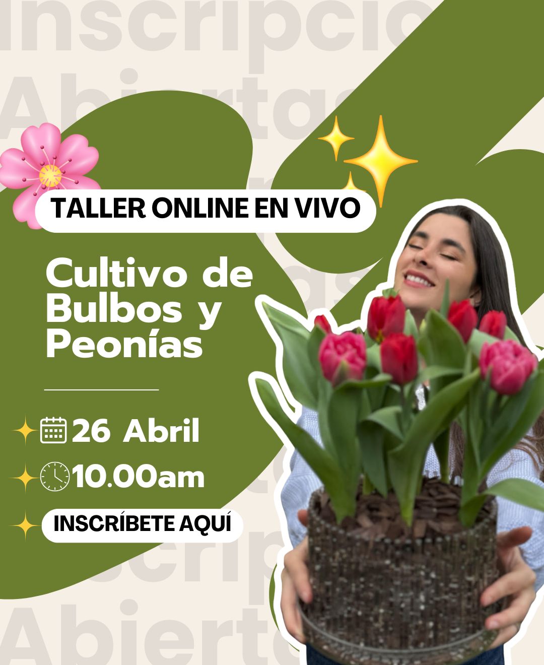 Taller Cultivo de Bulbos Online ONLINE